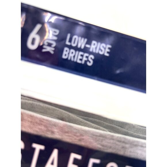 Stafford Men’s Low Rise Briefs 6 Pack Blue Size L New - Picture 2 of 4